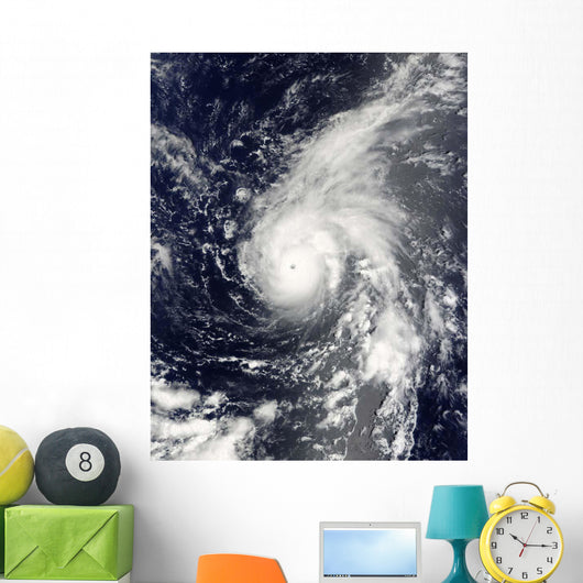 Typhoon Vamco Pacific Ocean Wall Decal