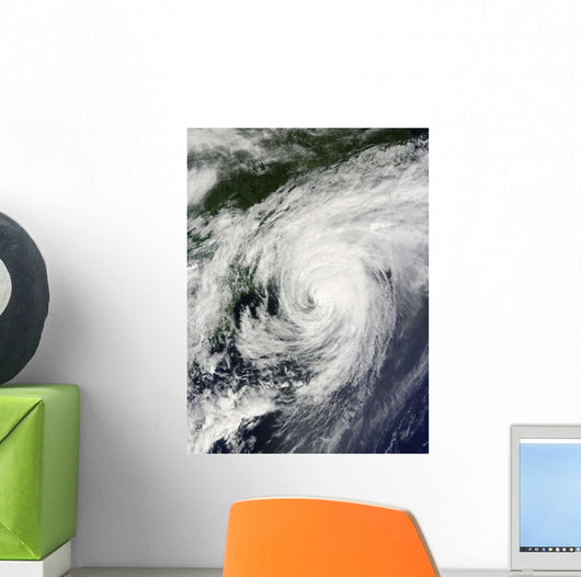 Hurricane Bill over Nova Wall Decal