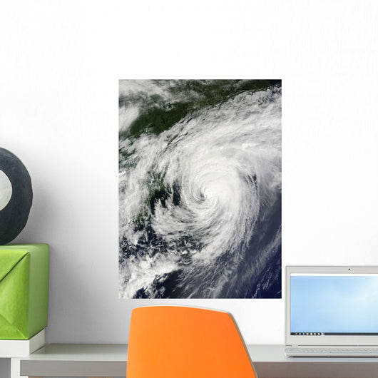 Hurricane Bill over Nova Wall Decal