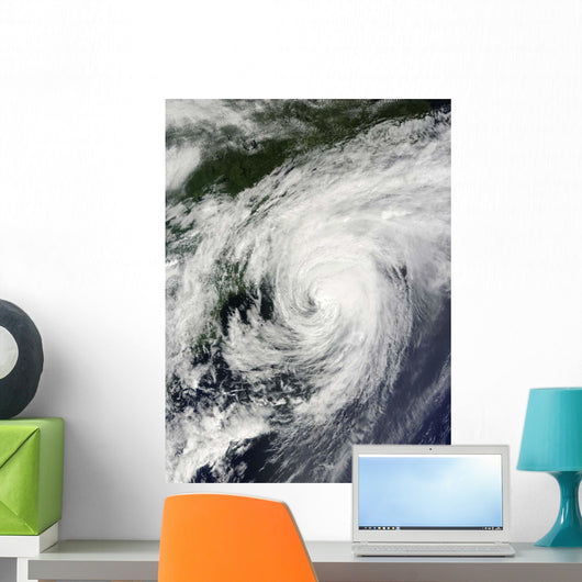 Hurricane Bill over Nova Wall Decal