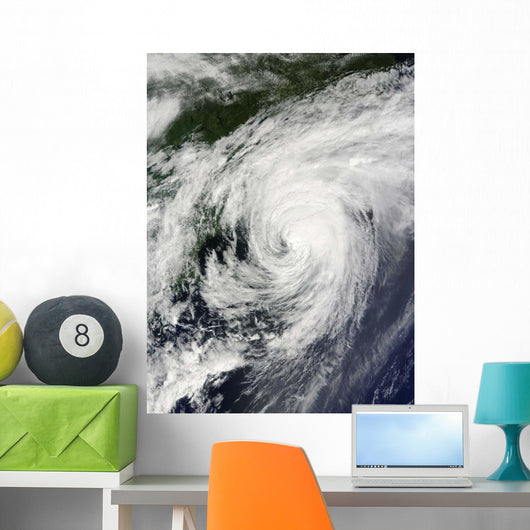 Hurricane Bill over Nova Wall Decal