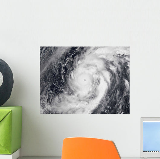 Typhoon Damrey Western Pacific Wall Decal