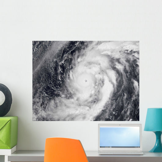 Typhoon Damrey Western Pacific Wall Decal