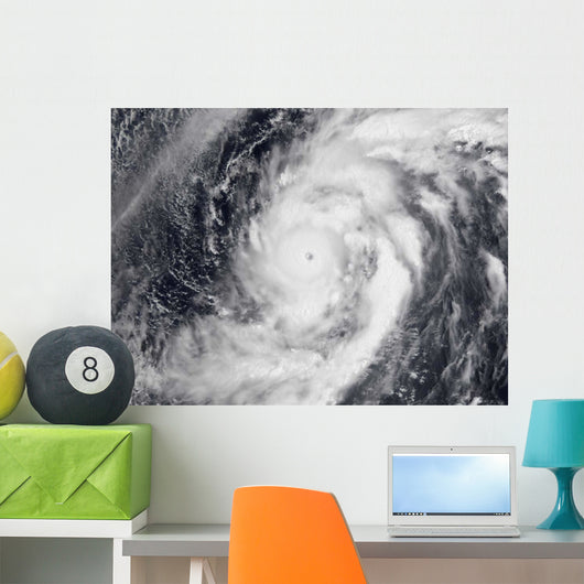 Typhoon Damrey Western Pacific Wall Decal