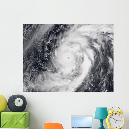 Typhoon Damrey Western Pacific Wall Decal