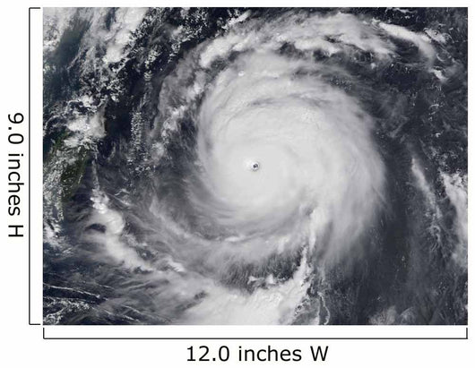 Typhoon Maemi Western Pacific Wall Decal