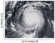 Typhoon Maemi Western Pacific Wall Decal