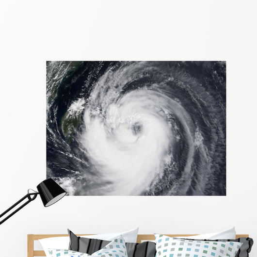 Typhoon Chaba Western Pacific Wall Decal