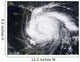 Hurricane Dean Atlantic and Wall Decal