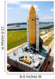 Space Shuttle Discovery atop Wall Decal Design 2