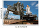 Space Shuttle Discovery atop Wall Decal Design 1