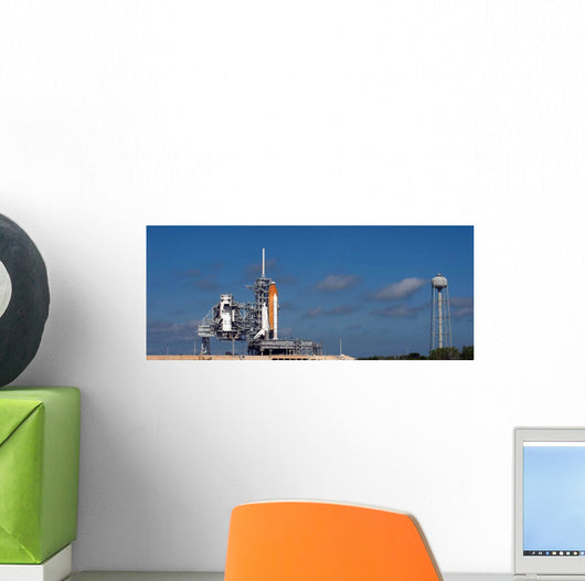 Space Shuttle Discovery Sits Wall Decal Design 5