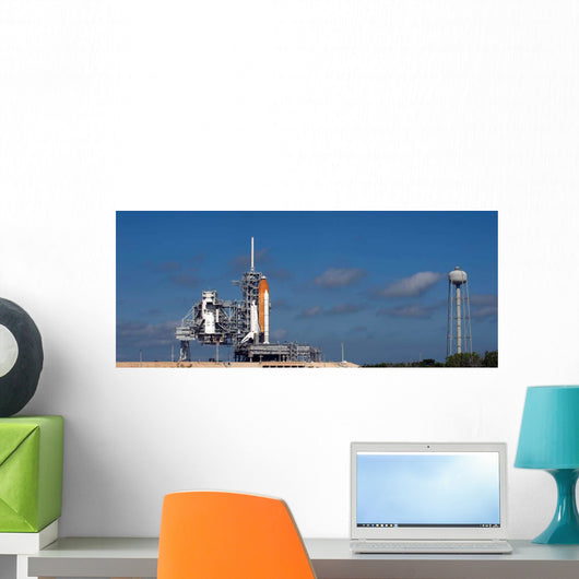 Space Shuttle Discovery Sits Wall Decal Design 5