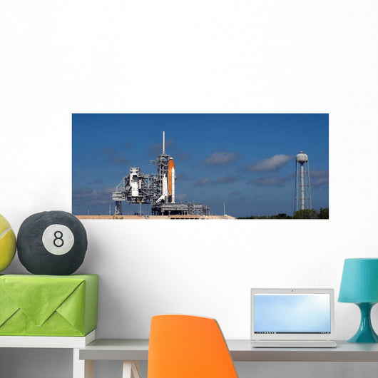 Space Shuttle Discovery Sits Wall Decal Design 5