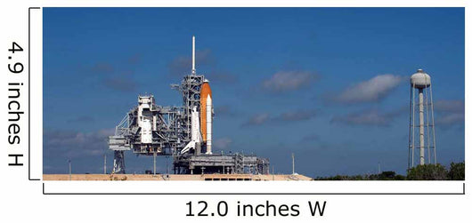 Space Shuttle Discovery Sits Wall Decal Design 5