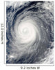 Typhoon Choi-wan South Japan Wall Decal