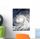 Super Typhoon Choi-wan over Wall Decal