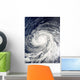 Super Typhoon Choi-wan over Wall Decal