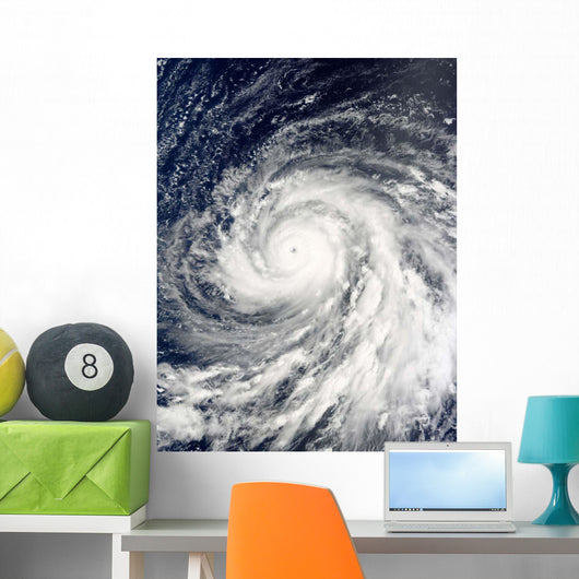 Super Typhoon Choi-wan over Wall Decal
