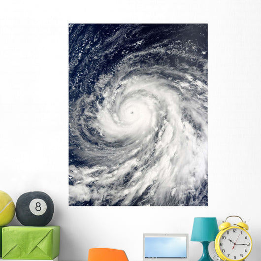 Super Typhoon Choi-wan over Wall Decal