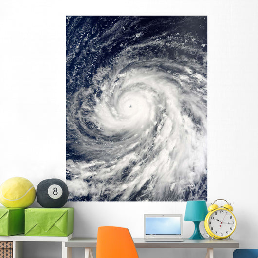 Super Typhoon Choi-wan over Wall Decal