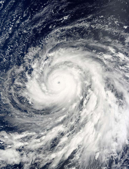 Super Typhoon Choi-wan over Wall Decal