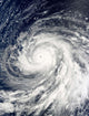 Super Typhoon Choi-wan over Wall Decal