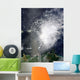 Tropical Storm Erika over Wall Decal