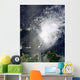 Tropical Storm Erika over Wall Decal