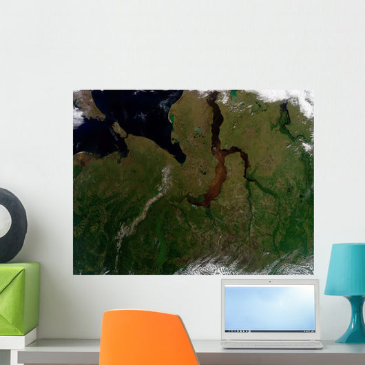 North Central Russia Wall Decal
