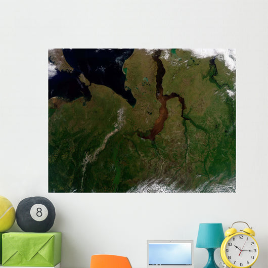 North Central Russia Wall Decal