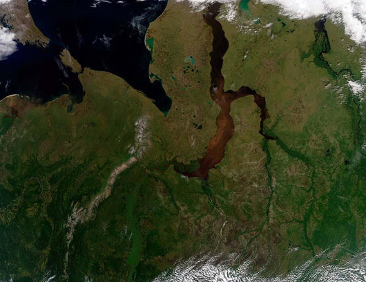 North Central Russia Wall Decal