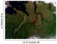 North Central Russia Wall Decal