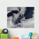 Ship-wave-shaped Clouds South Indian Wall Decal