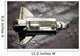 Space Shuttle Discovery Wall Decal Design 10