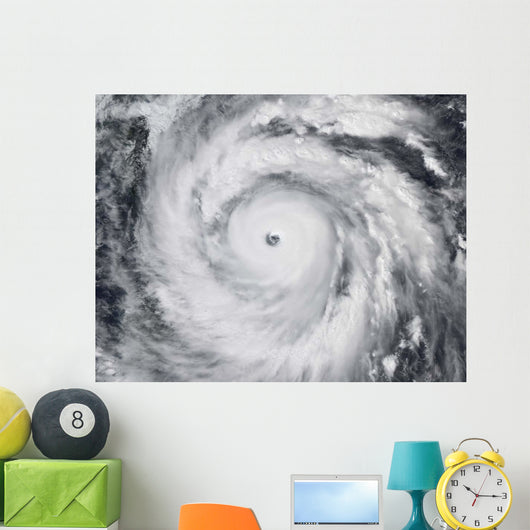 Hurricane Jangmi Wall Decal