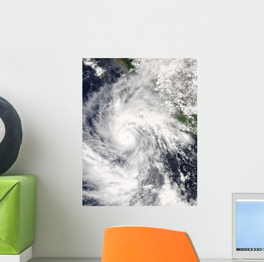 Hurricane Jimena Heading toward Wall Decal