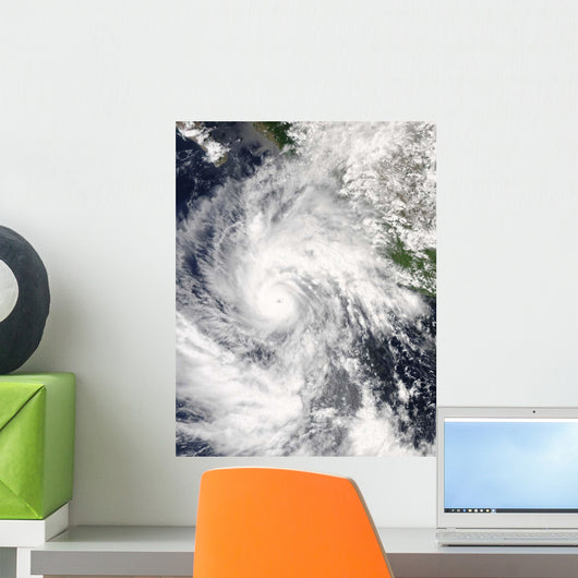 Hurricane Jimena Heading toward Wall Decal