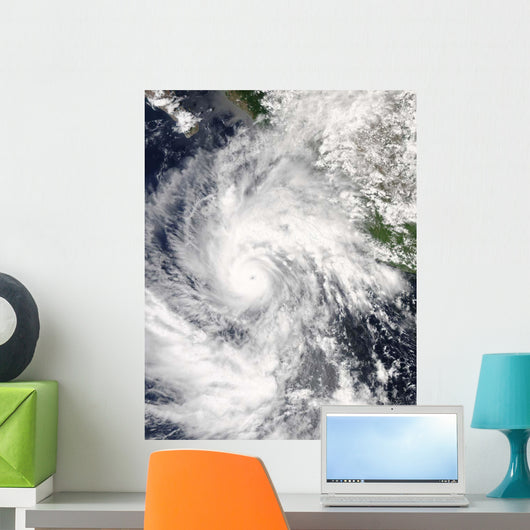 Hurricane Jimena Heading toward Wall Decal