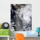 Hurricane Jimena over Baja Wall Decal