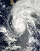 Hurricane Jimena Approaching Baja Wall Decal