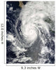 Hurricane Jimena Approaching Baja Wall Decal