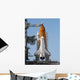 Space Shuttle Endeavour Sits Wall Decal Design 2