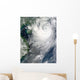 Tropical Storm Koppu Nearing Wall Decal