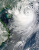 Tropical Storm Koppu Nearing Wall Decal