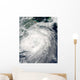 Typhoon Morakot over China Wall Decal