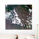 Small Plume Rises from Wall Decal Design 2