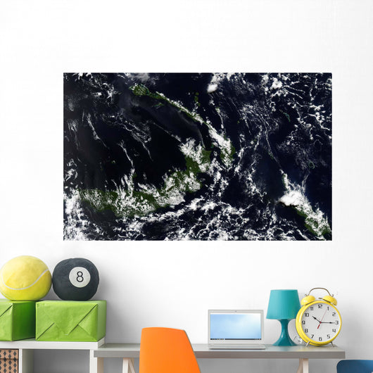 Volcanic Plume from Rabaul Wall Decal
