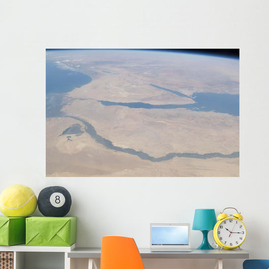 Aerial Egypt and Sinai Wall Decal