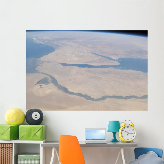 Aerial Egypt and Sinai Wall Decal